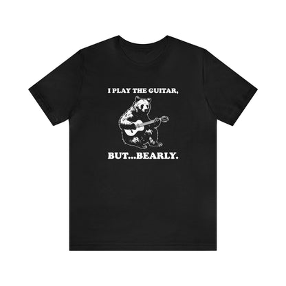 Bearly Play the Guitar - T-shirt, music T-shirt