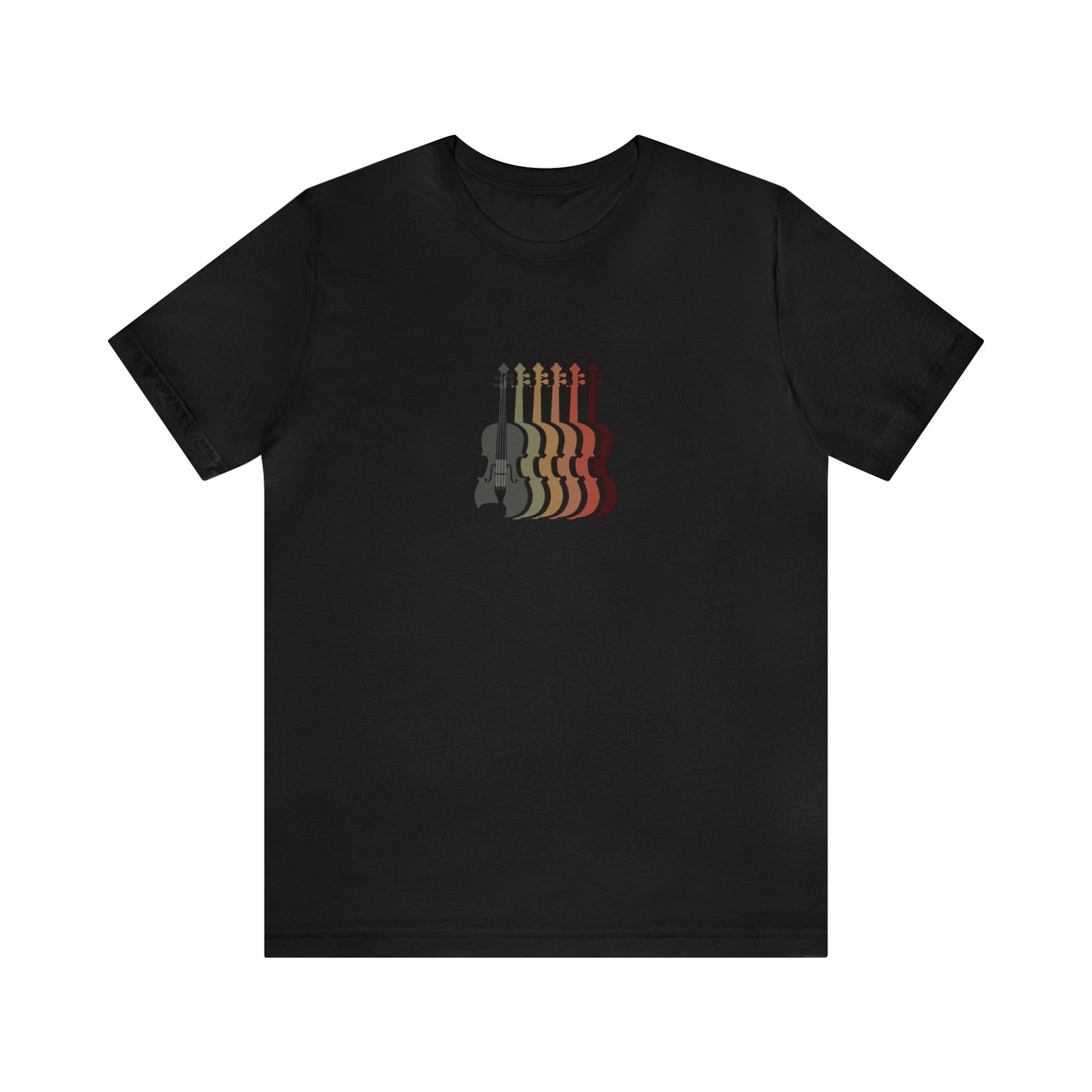 Violin Layers - Jersey Short Sleeve Tee