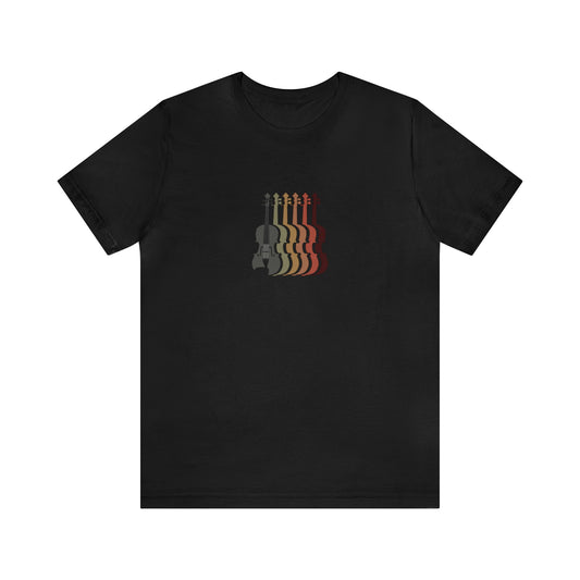 Violin Layers - Jersey Short Sleeve Tee