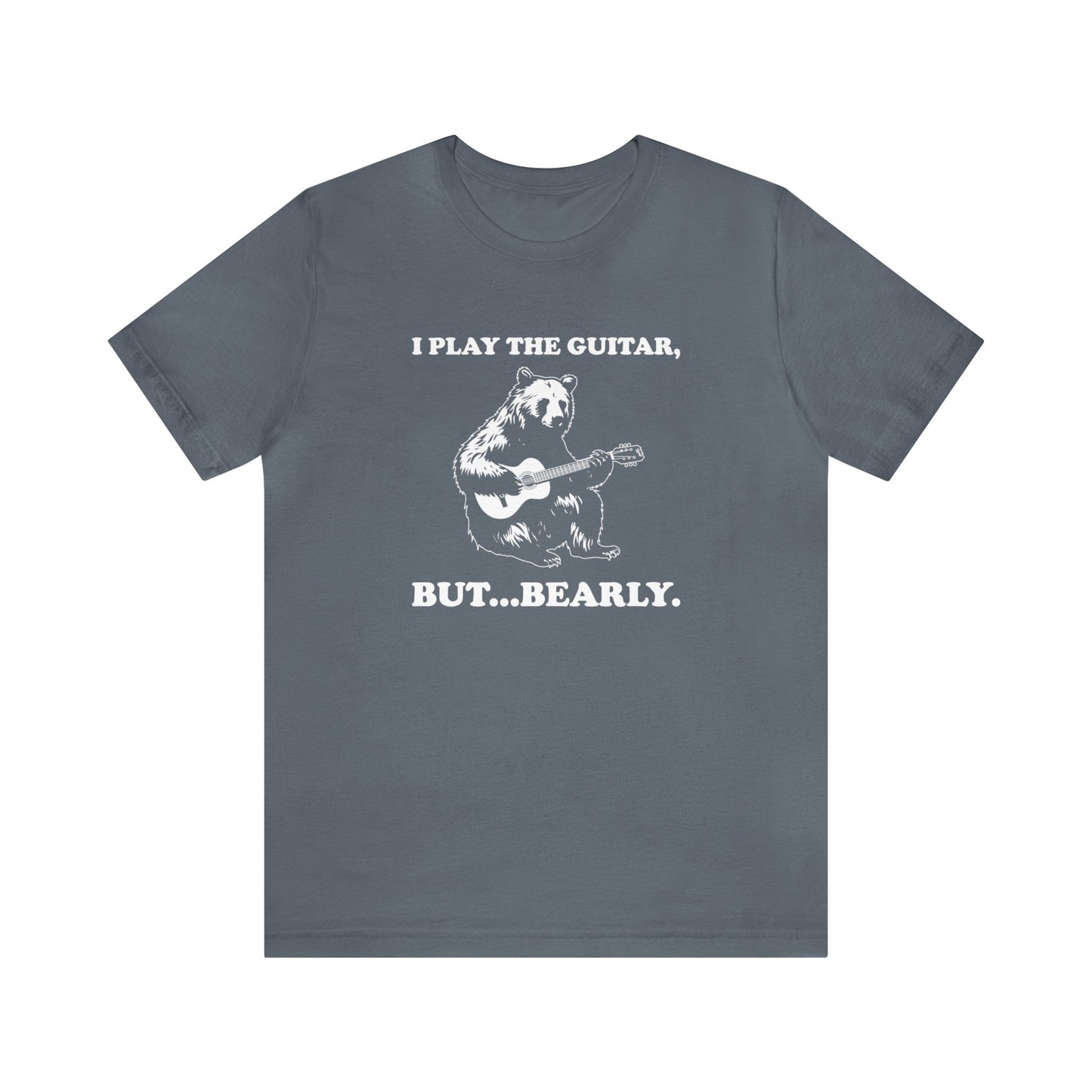 Bearly Play the Guitar - T-shirt, music T-shirt