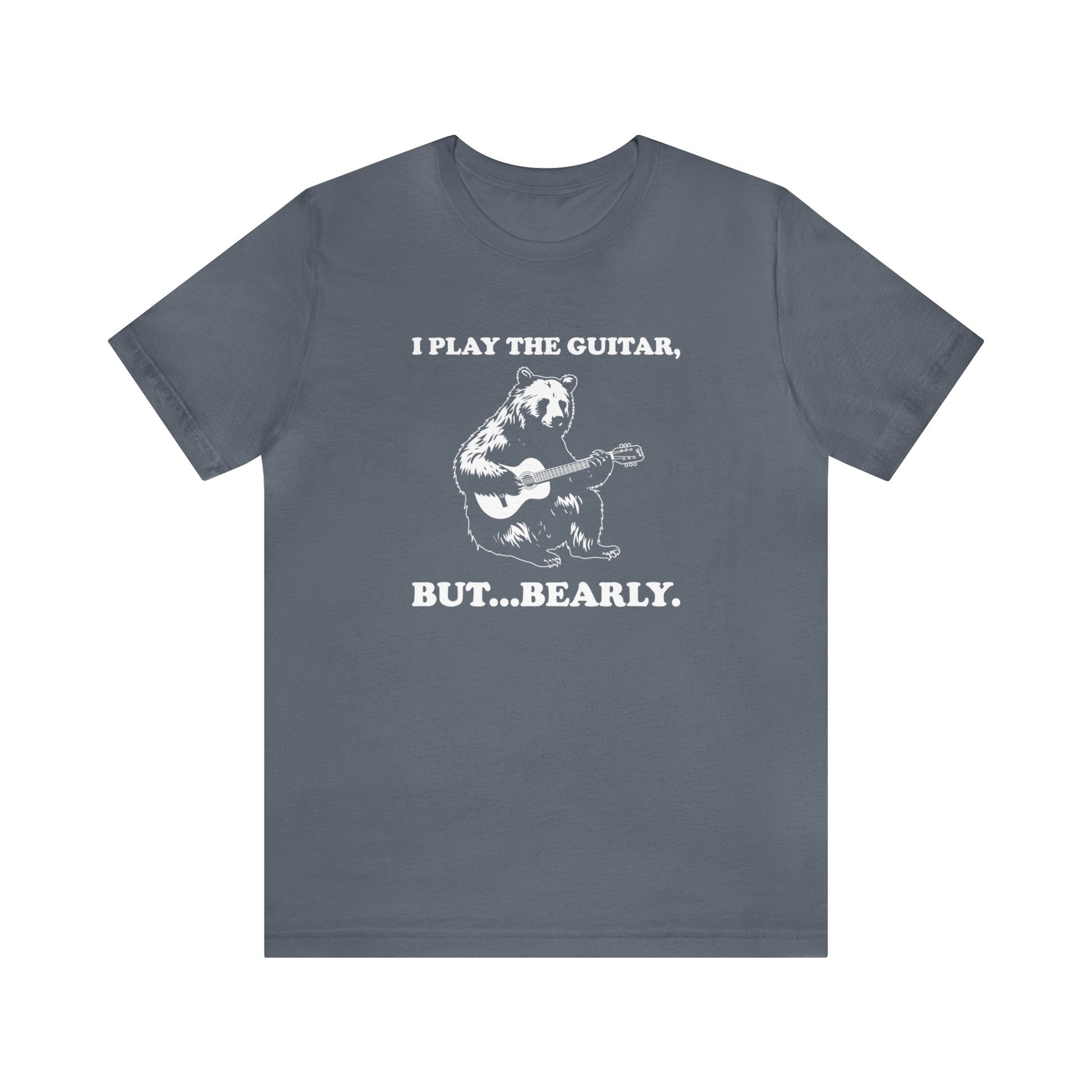 Bearly Play the Guitar - T-shirt, music T-shirt