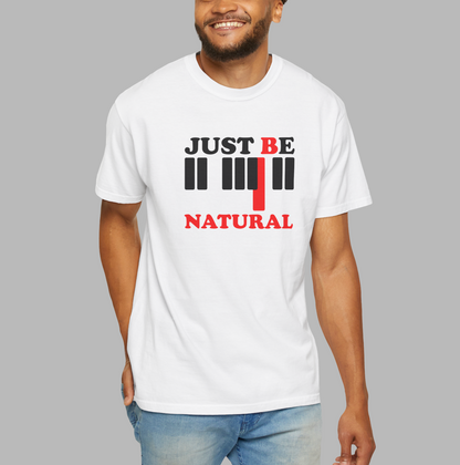 Just Be Natural (Piano) - Garment-Dyed T-shirt