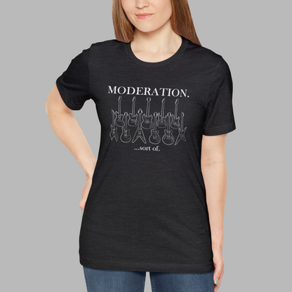 Moderation, Sort of (Electric Guitars) - Jersey Short Sleeve Tee