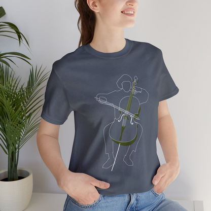 Moonlight Sonata (Cello) - Jersey Short Sleeve Tee