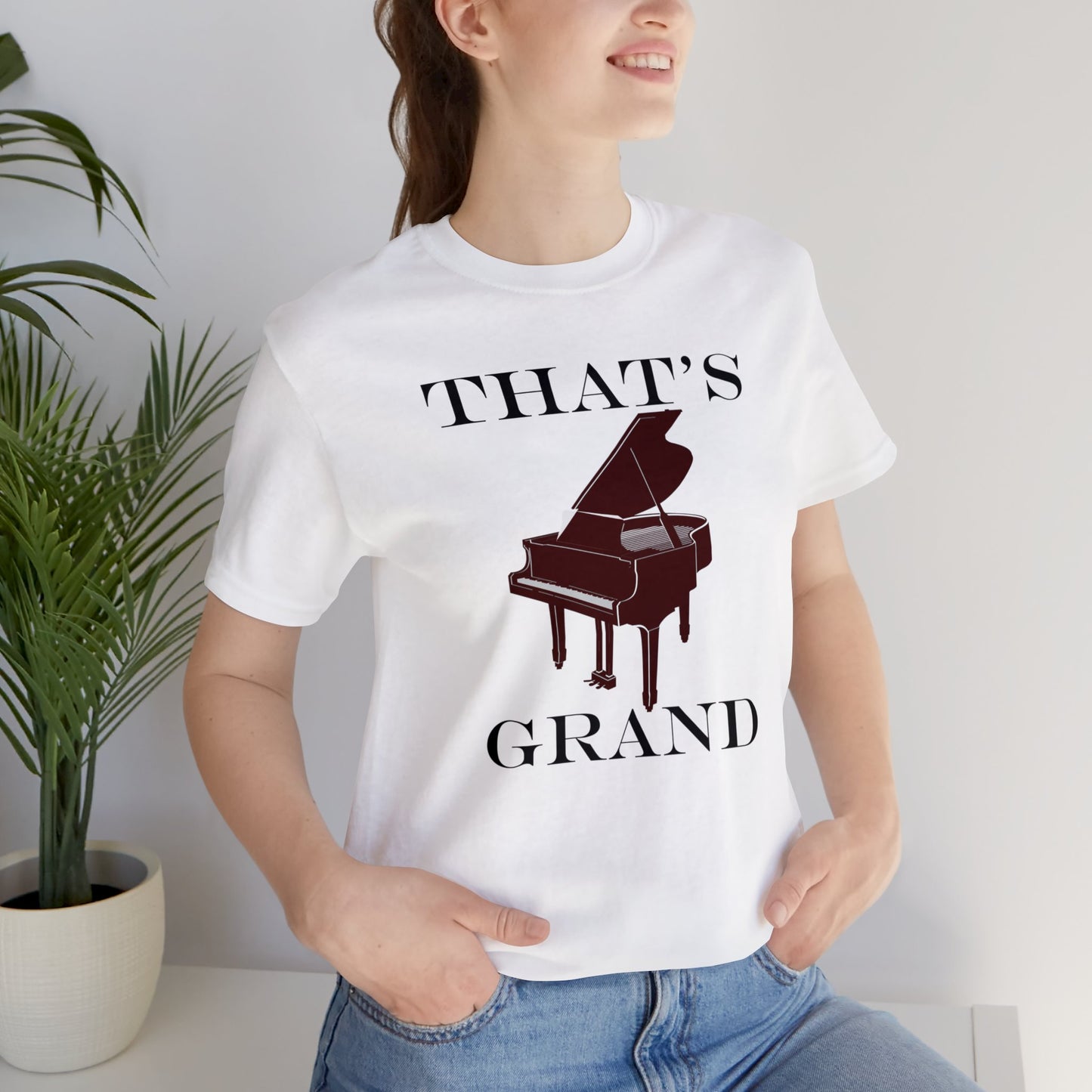 That's Grand (Piano) - Jersey Short Sleeve Tee